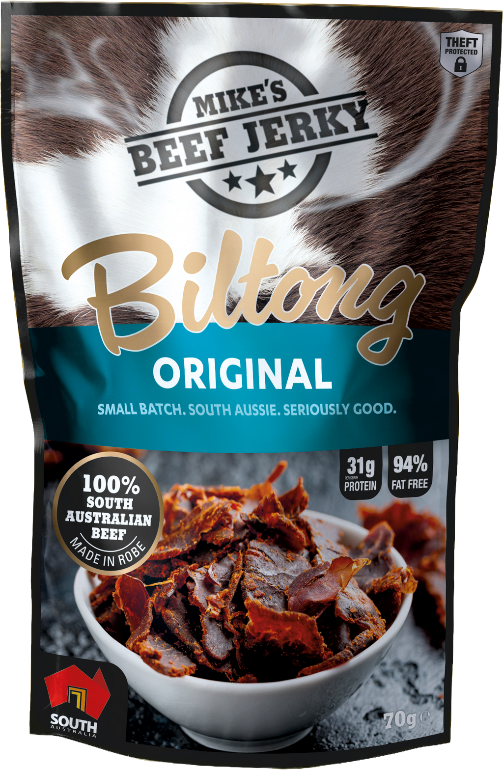 Mike's Beef Jerky Original Biltong