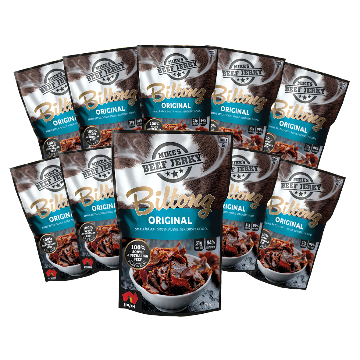 Mike's Beef Jerky Original Biltong