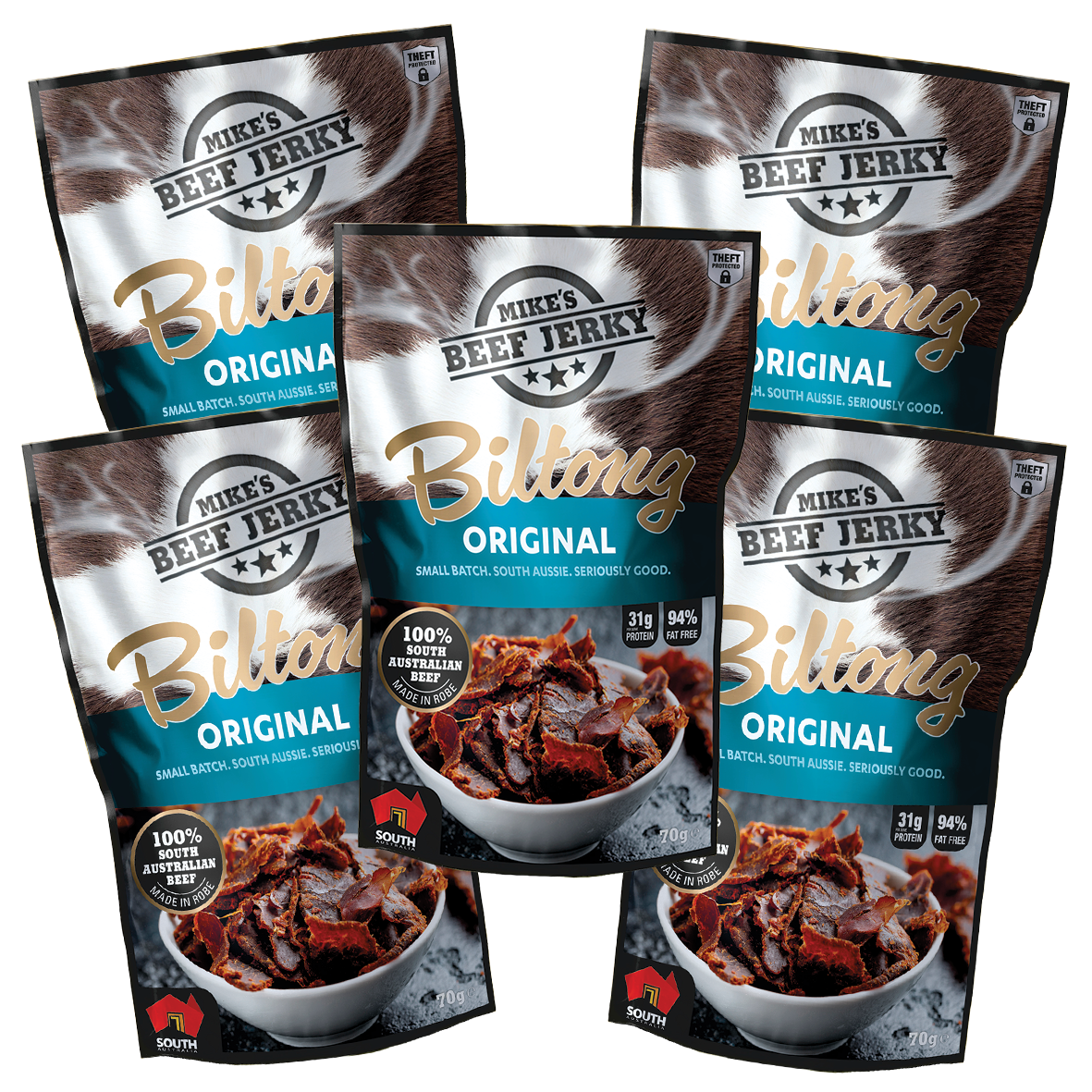 Mike's Beef Jerky Original Biltong