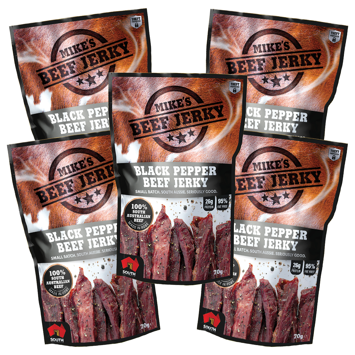 Mike's Beef Jerky Black Pepper