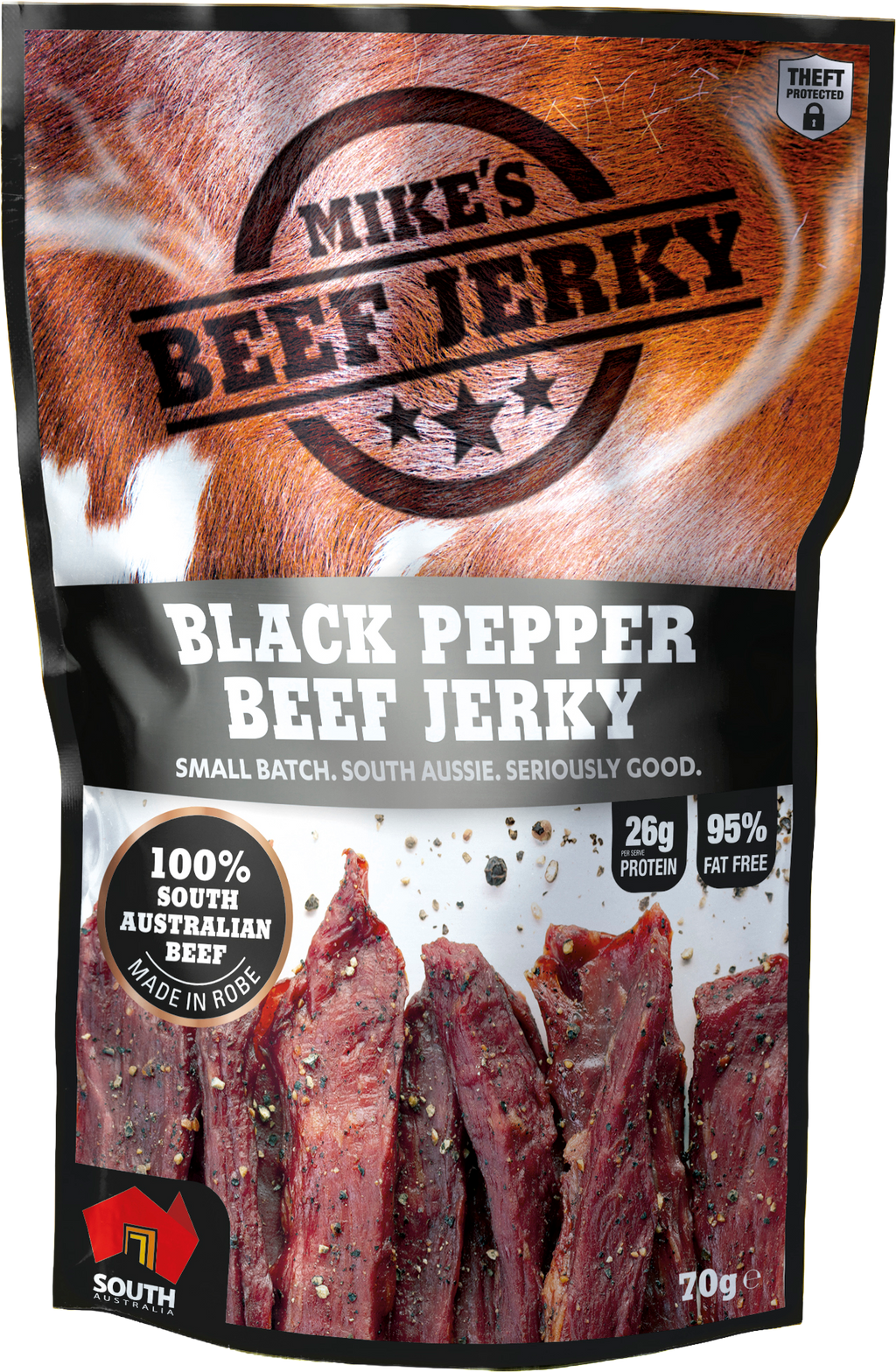 Mike's Beef Jerky Black Pepper