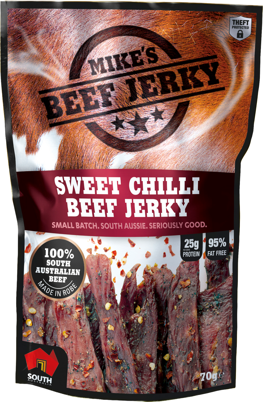 Mike's Beef Jerky Sweet Chilli