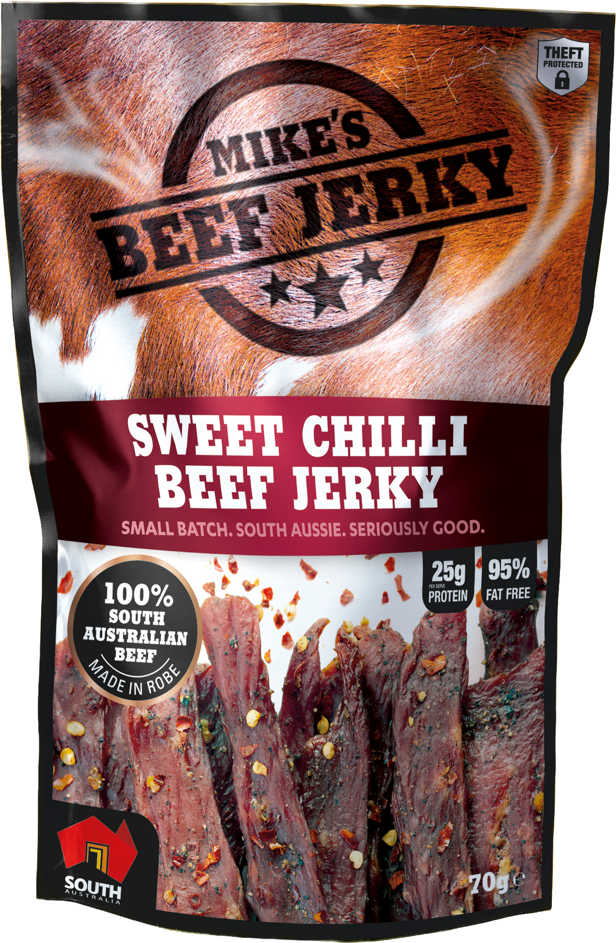 Mike's Beef Jerky Sweet Chilli