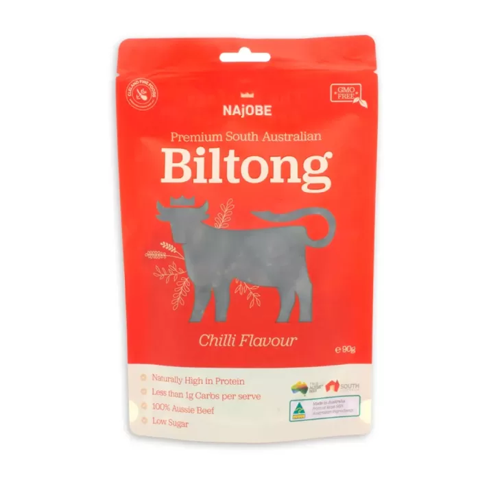 Najobe Biltong Chilli Flavour 90g