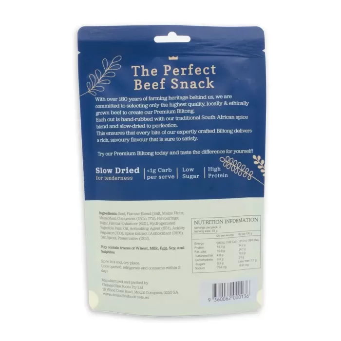 Najobe Biltong Traditional 90g - Image 2