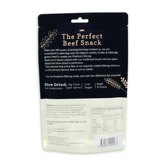 Najobe Wagyu Biltong Traditional Flavour 90g - Image 2